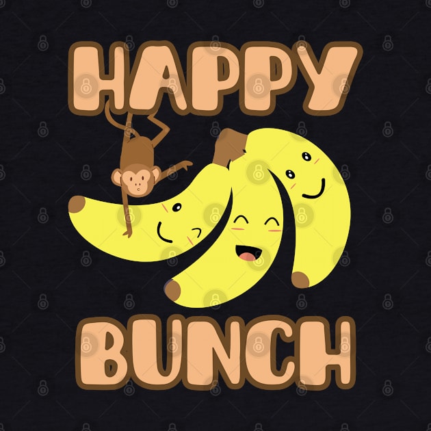 Funny, happy bananas by T-Crafts